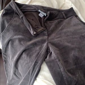 Long elegant legs  brown cords